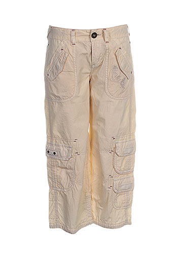 ddp pantacourts fille de couleur beige