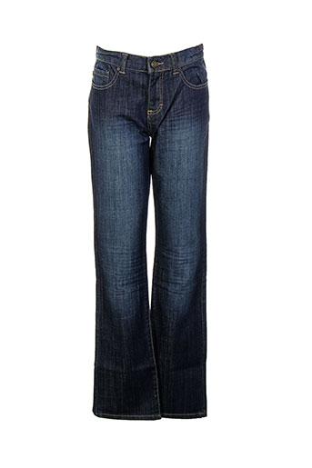 corleone jeans fille de couleur bleu