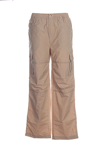 ddp pantalons garçon de couleur beige