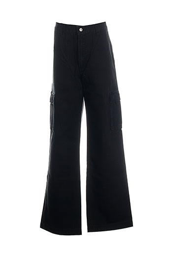quiksilver pantalons garçon de couleur noir