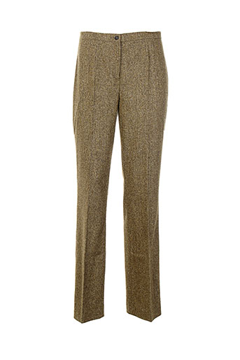 daniel hechter pantalons femme de couleur beige