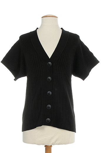 rabe gilets femme de couleur noir