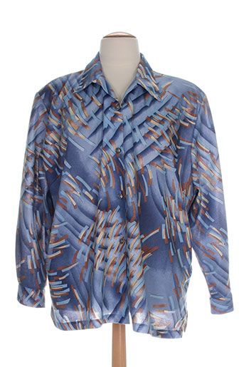 20/20 chemises femme de couleur bleu