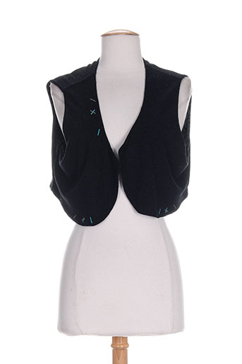 jean gabriel gilets femme de couleur gris