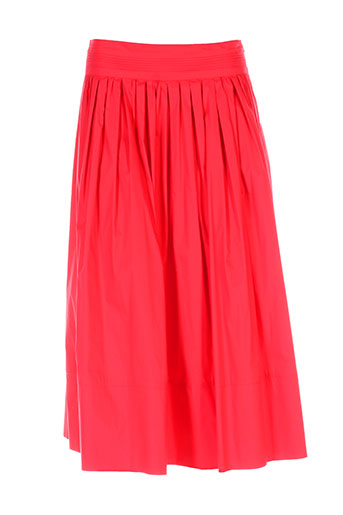 marella jupes femme de couleur rouge