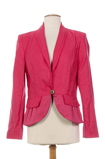 helena sorel vestes femme de couleur rose