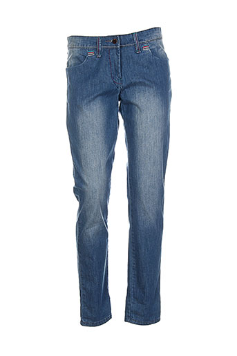 poupee chic jeans femme de couleur bleu