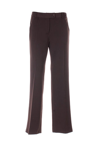 femmes je vous aime pantalons femme de couleur marron