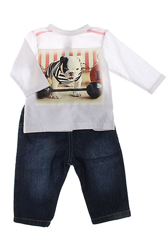 3 et pommes t et shirt et pantalon garcon de couleur bleu (photo) 3 et pommes t et shirt et pantalon garcon de couleur bleu (photo)