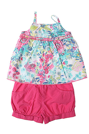 3 et pommes t et shirts et shorts fille de couleur bleu (photo) 3 et pommes t et shirts et shorts fille de couleur bleu (photo)