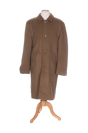esplanade manteaux homme de couleur marron