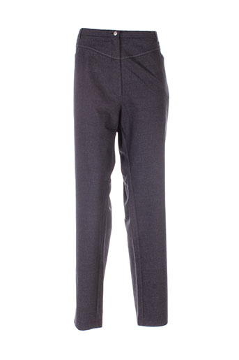 jean gabriel pantalons femme de couleur gris