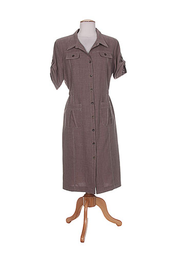 anne kelly robes femme de couleur marron