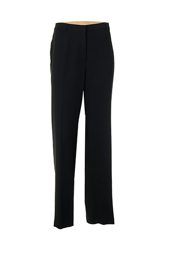 felino pantalons femme de couleur noir