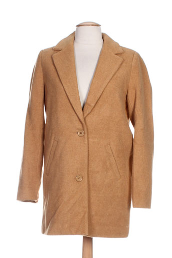 noisy may manteaux femme de couleur beige