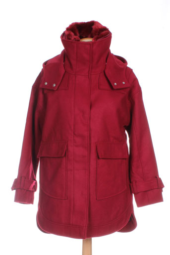 tiffosi manteaux femme de couleur rouge