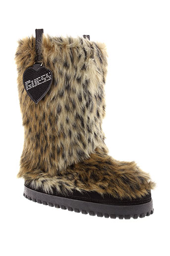 guess chaussures fille de couleur marron