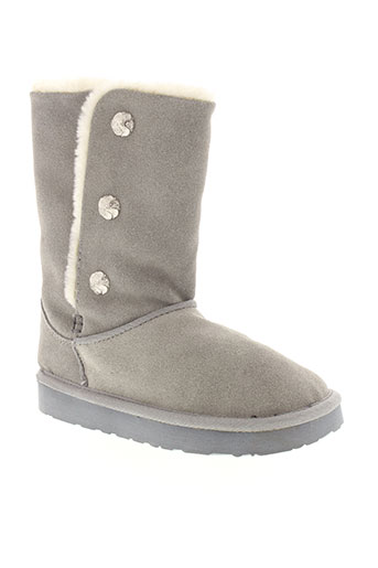 guess chaussures fille de couleur gris