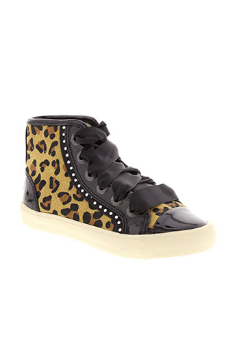 guess chaussures fille de couleur noir