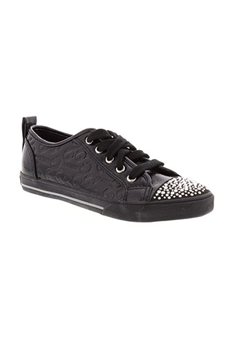 guess chaussures fille de couleur noir