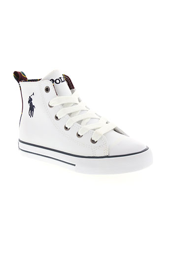 ralph lauren chaussures garçon de couleur blanc