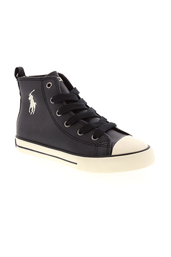 ralph et lauren baskets homme de couleur noir
