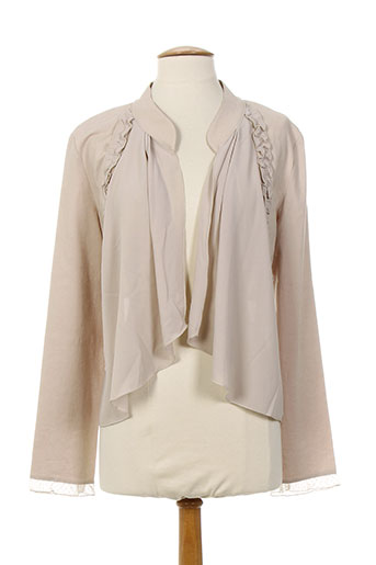 enjoy vestes femme de couleur beige