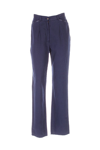 rosa rosam pantalons femme de couleur bleu