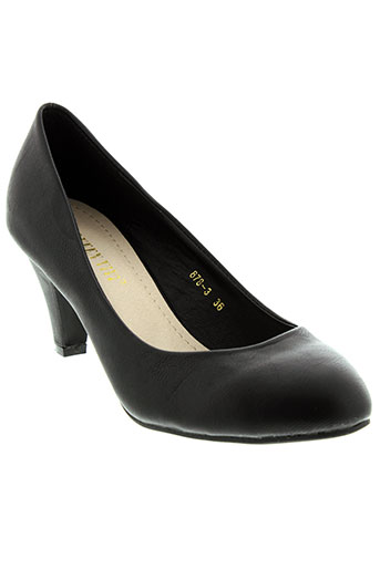 queen vivi chaussures femme de couleur noir