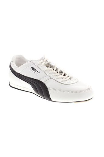 puma chaussures homme de couleur blanc