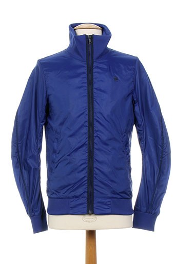 g star vestes homme de couleur bleu