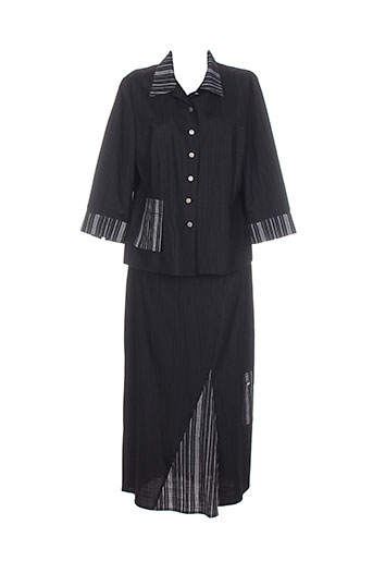 gevana ensemble femme de couleur noir