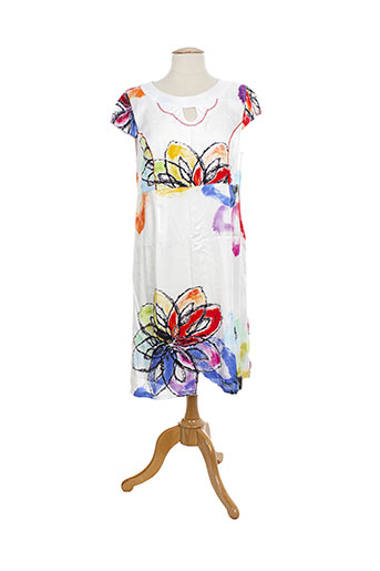 felino robes femme de couleur bleu