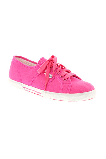 superga chaussures femme de couleur rose