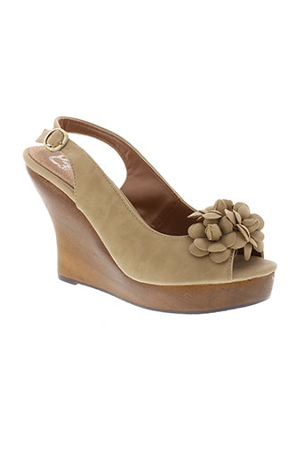 cassis cote d'azur chaussures femme de couleur beige
