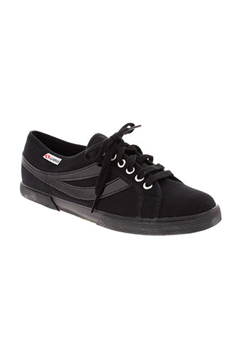 superga chaussures unisexe de couleur noir