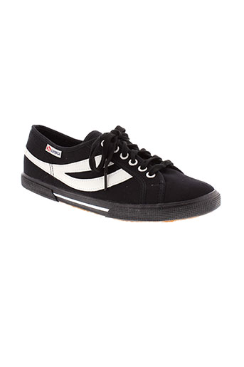 superga chaussures unisexe de couleur noir