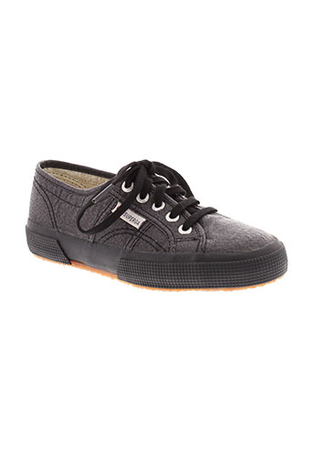 superga chaussures fille de couleur noir