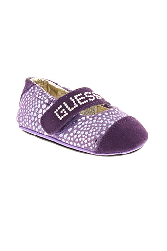 guess chaussures fille de couleur violet