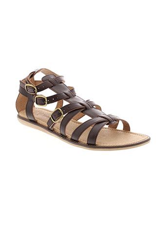 romagnoli chaussures femme de couleur marron