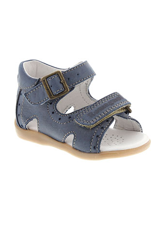 romagnoli chaussures fille de couleur bleu