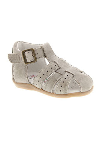 romagnoli chaussures fille de couleur beige