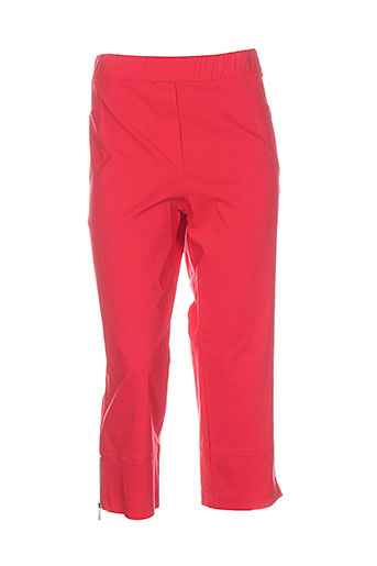 halogene pantacourts femme de couleur rouge