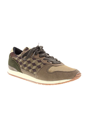 pepe jeans chaussures femme de couleur vert