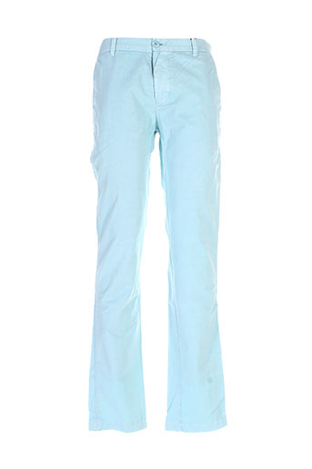 joe retro pantalons homme de couleur bleu