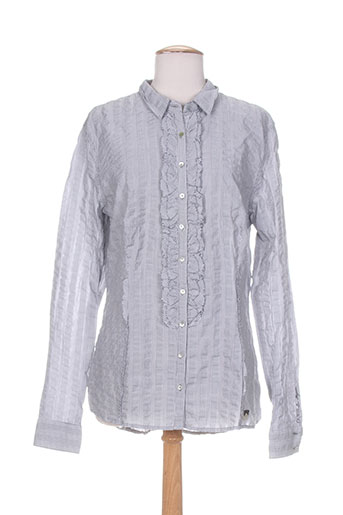 guess chemises femme de couleur gris
