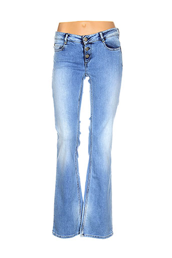 school rag jeans femme de couleur bleu