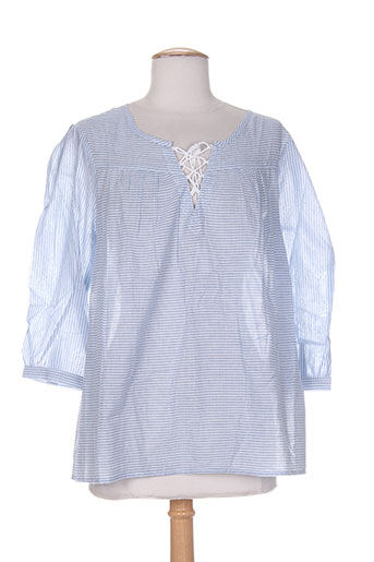 mkt studio tuniques femme de couleur bleu