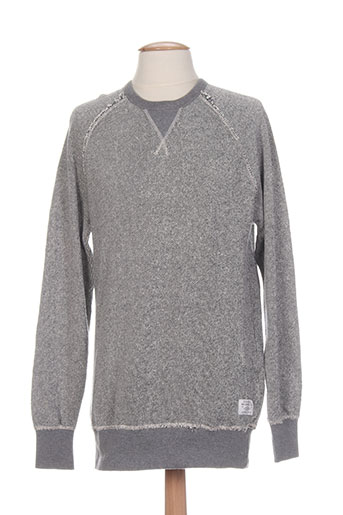 pepe jeans pulls homme de couleur gris