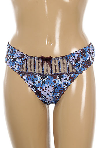 freya lingerie femme de couleur bleu
